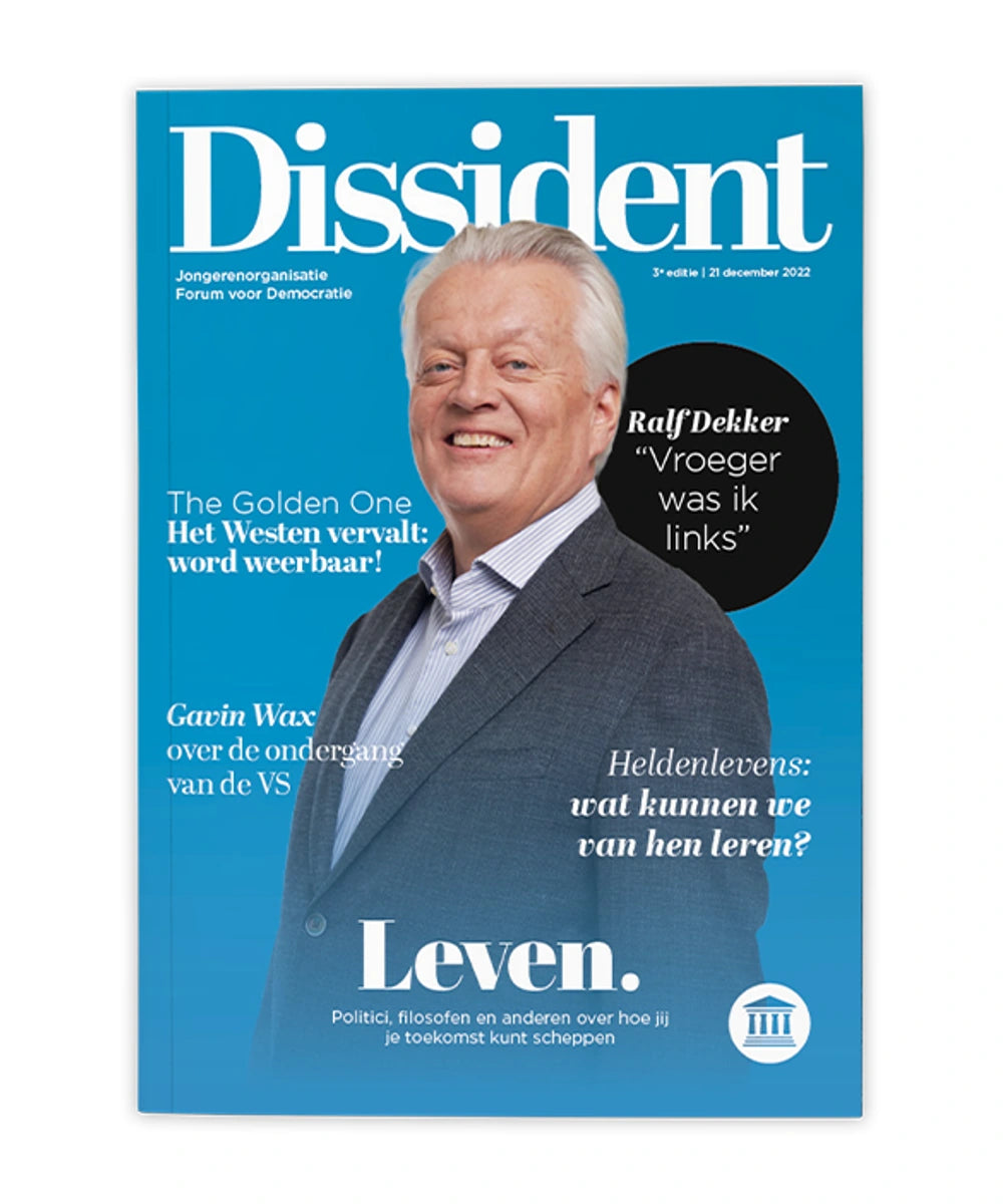 Omslag van Dissident editie 3 met Ralf Dekker – 21 december 2022