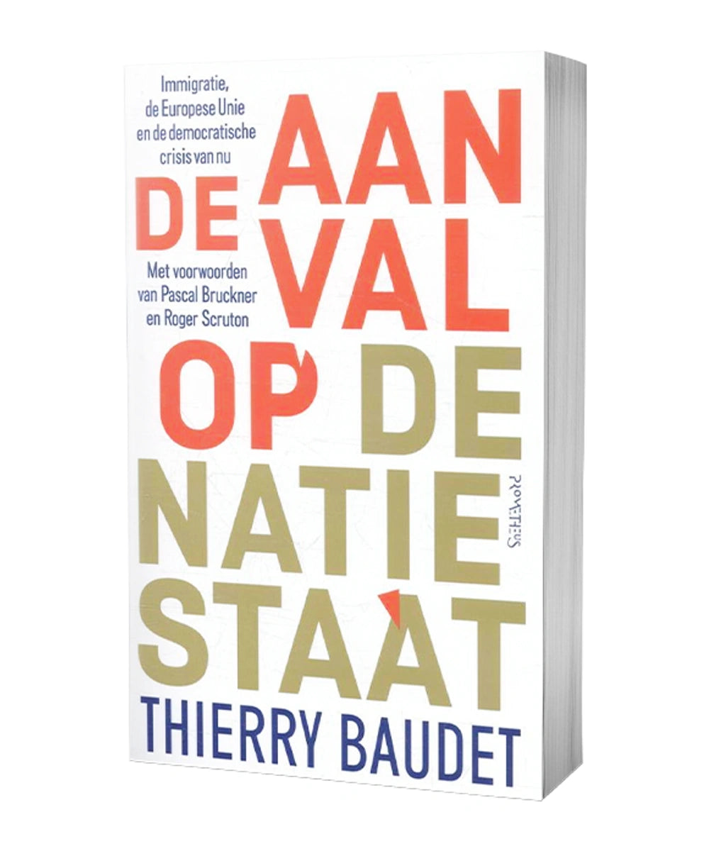 Boekomslag van Aanval op de natiestaat – Thierry Baudet – gesigneerde uitvoering